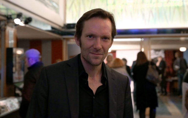 Rainer Frimmel am Eröffnungsabend der VIENNALE 2013 im Gartenbaukino